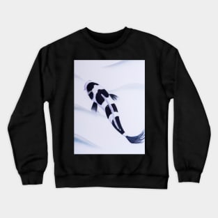 Black and white koi fish Crewneck Sweatshirt